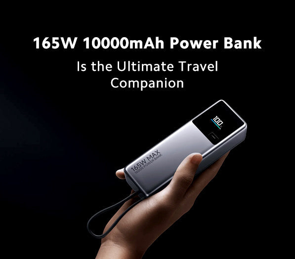 Why Xiaomi’s 165W 10000mAh Power Bank Is the Ultimate Travel Companion?
